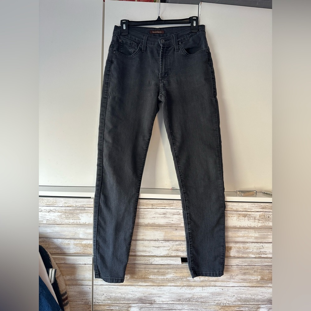 👖 James Jeans High Class Edition Black Skinny Jeans Size 28